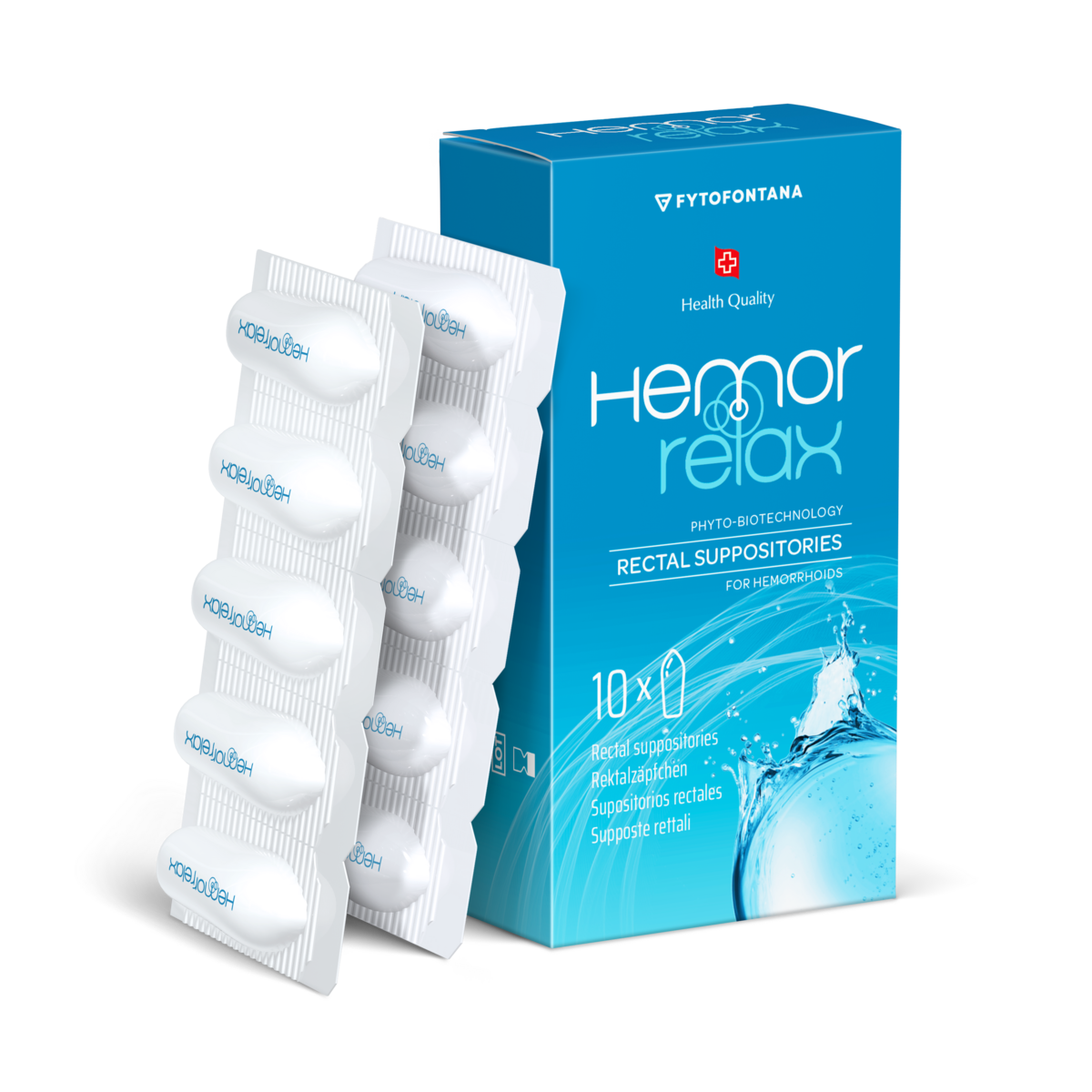 Hemorrelax rectal suppositories 10 pcs
