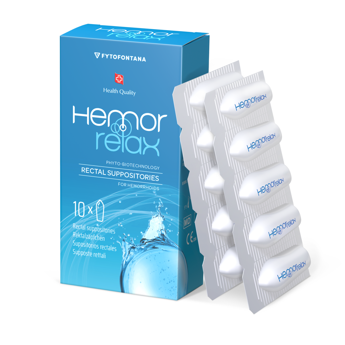 Hemorrelax rectal suppositories 10 pcs