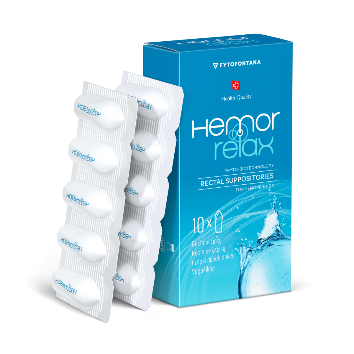 Hemorrelax rectal suppositories 10 pcs