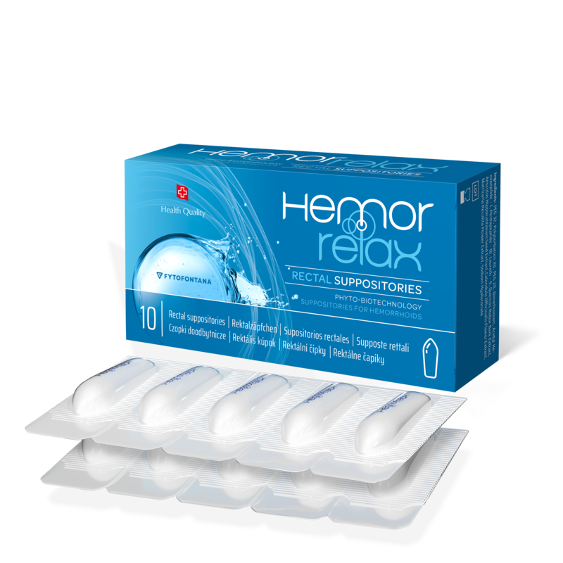 Hemorrelax rectal suppositories